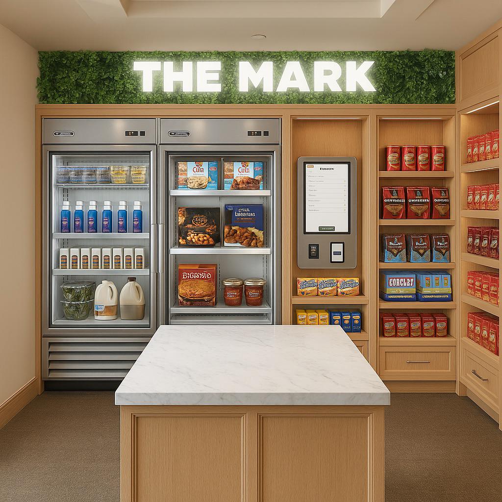 Micro-market retail space